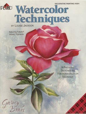 Watercolor Techniques - Louise Jackson - OOP