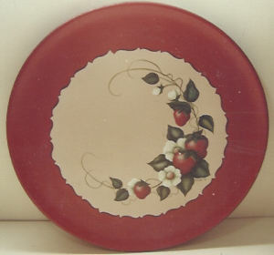 Strawberry Plate - Marsha Weiser - OOP