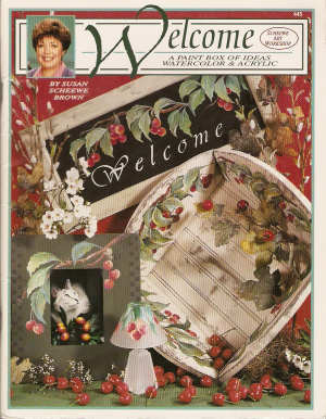 Welcome  A Paint Box of Ideas - Sue Scheewe Brown - OOP