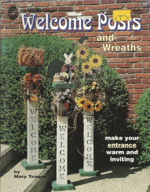 CLEARANCE: Welcome Posts and Wreaths - Mary Teager