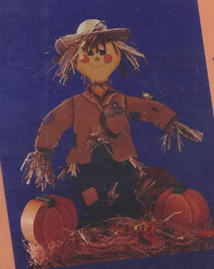 Scarecrow Centerpiece - Karen Wood - OOP