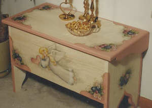 Raspberry Angel Trunk Design # 147 - Jean Zawicki