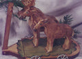 Mellow Moose Pull-Toy  # 179 - Jean Zawicki