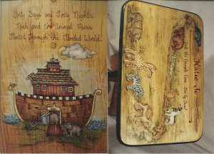 Noah's Ark Child's Desk  # 182 - Jean Zawicki