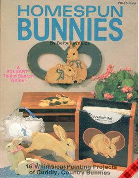 CLEARANCE: Homespun Bunnies - Betty Reynolds