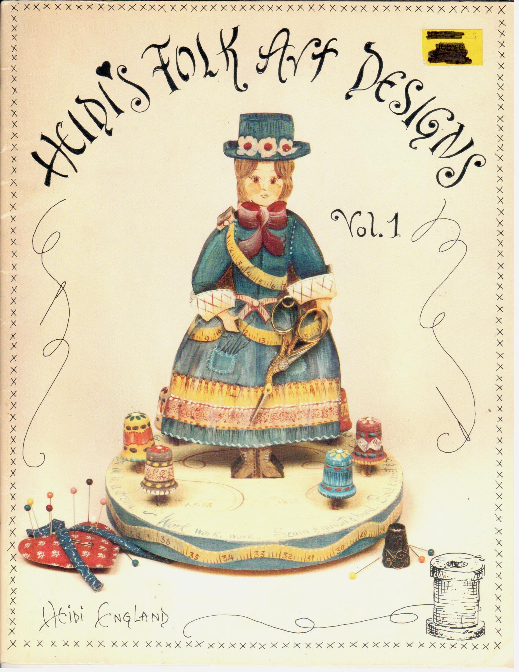 Decorative Painting Bookstore: Heidi's Folk Art Designs Vol. 1 - Heidi ...