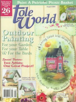 Tole World - August 2003 - OOP