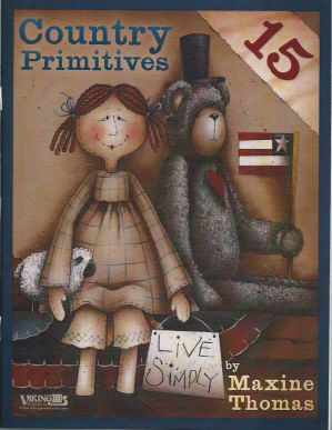 Decorative Painting Bookstore Country Primitives Vol 15 Maxine Thomas   Countryprimitives150001 