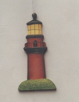 Gay Head Light Ornament - Geri Tilley - OOP