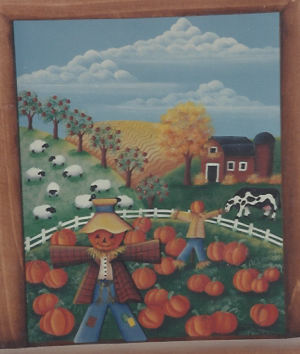 Scarecrow Garden - Geri Tilley - OOP