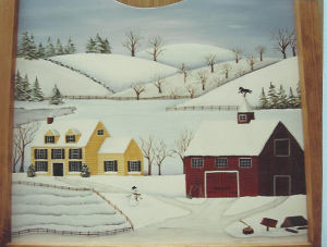 Winter In The Country - Marsha Weiser