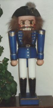 Ships Captain Sam Nutcracker Painting Instructions - Felecia Weston - OOP