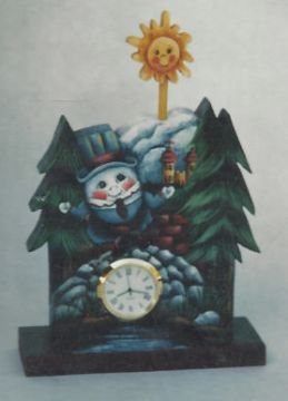 Humpty Dumpty Clock - Gloria Wyche - OOP