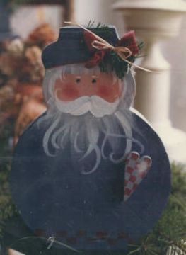 Jolly Blue Santa - Sonja Richardson