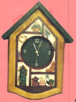 Shadow Box Clock - Cathy Steffy-Strate