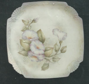 Morning Glory Plate - Brenda Stewart