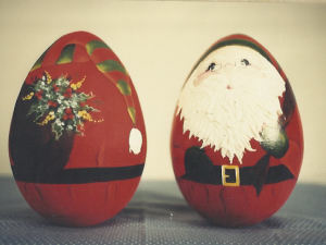 Mr Santa Egg - Beth Taylor