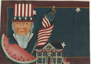 Uncle Sam Table Runner - Catherine Holman