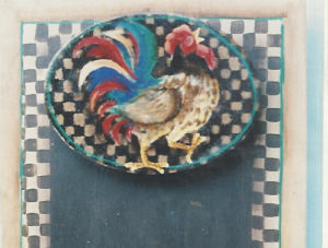 Rooster Clipboard #40-04 - DeLane Lange