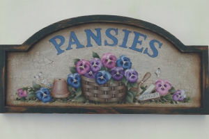 Pansy Board - Marlene Kreutz