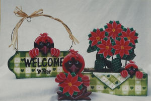 Welcome Winter Cardinal - Brenda Ann Oveson