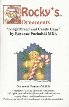 Gingerbread and Candy Cane - Roxanne Puchalski