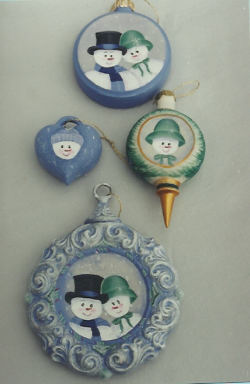 Decorative Painting Bookstore Ornaments Michele Trout