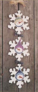 Snowman Snowflake Hanging - Laurie Speltz