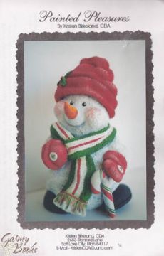 Snowman w/Candy Cane  - Kristen Birkeland