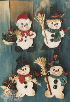 Snowman Couples  - Carol Mays