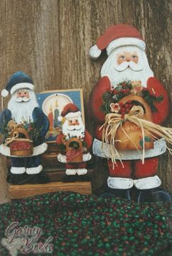 Santa Bearing Gifts  - Carol Mays