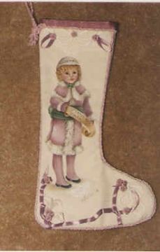 Victorian Stocking - Mary W. Wiseman