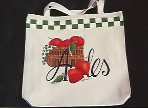 Apples Tote - Leila Lundberg