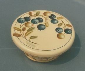 Blueberries Lid - Deanne Fortnam