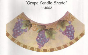 Grape Candle Shade - Roxanne Puchalski