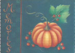 Pumpkin Memory Book - Mary Svenson